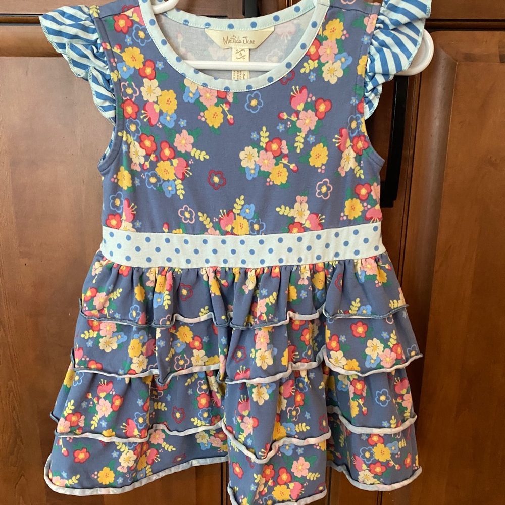 EUC Matilda Jane Girls Size 4 tunic